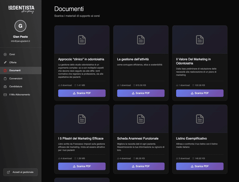 Documenti - Materiali e PDF scaricabili